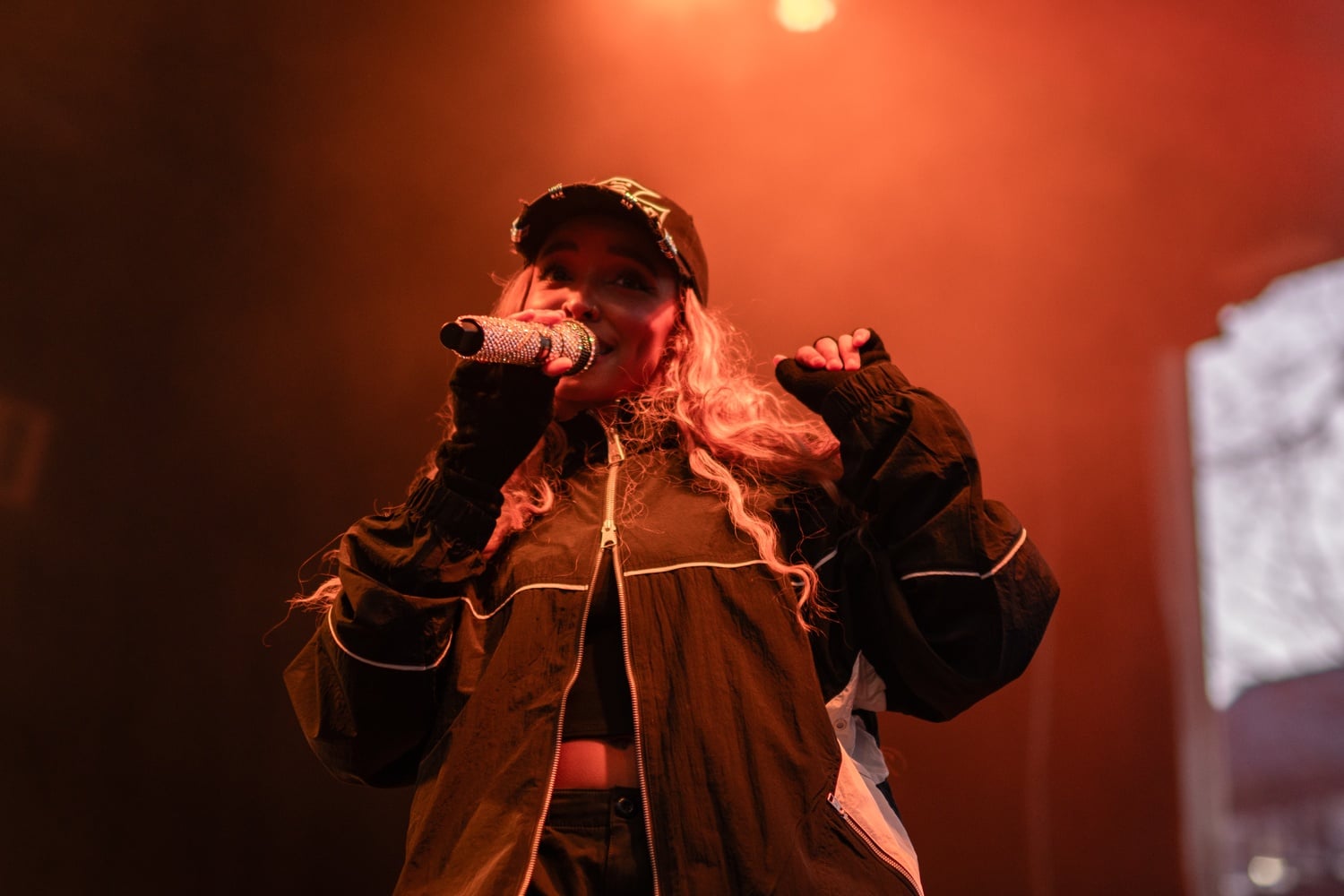 Tinashe performs at Yardfest, the College's annual spring concert. Planning for Yardfest begins in October, six months before the event is held.