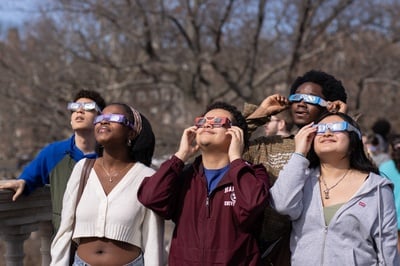 Cover image for ‘More Important Than School’: Harvard Affiliates Skip Class and Town To View Solar Eclipse