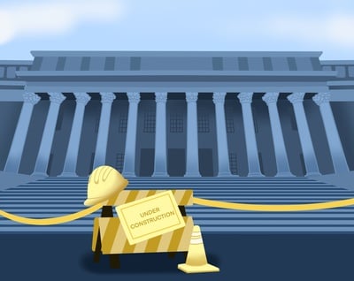 Cover image for Library Renovation Graphic