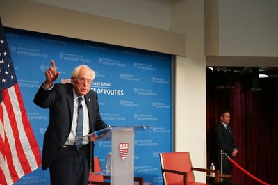 Cover image for ‘Awful, Awful Leader’: Bernie Sanders Condemns Israeli PM Benjamin Netanyahu at Harvard Talk