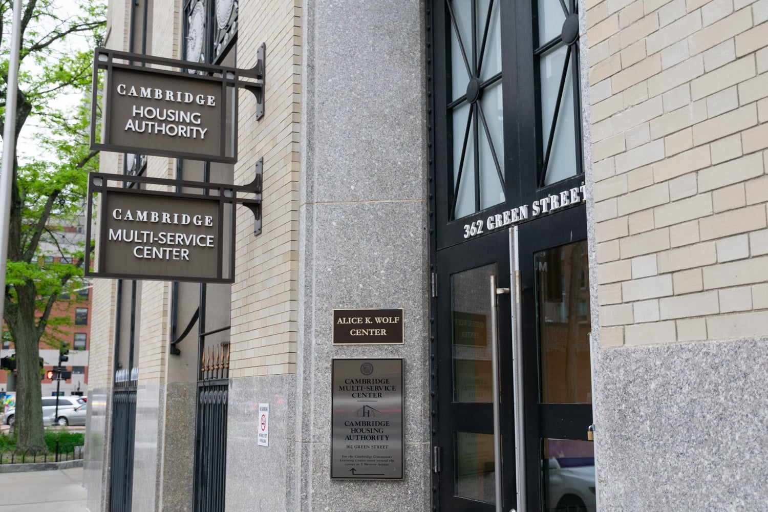 The Cambridge Housing Authority — the city agency in charge of public housing — is located at 362 Green Street.