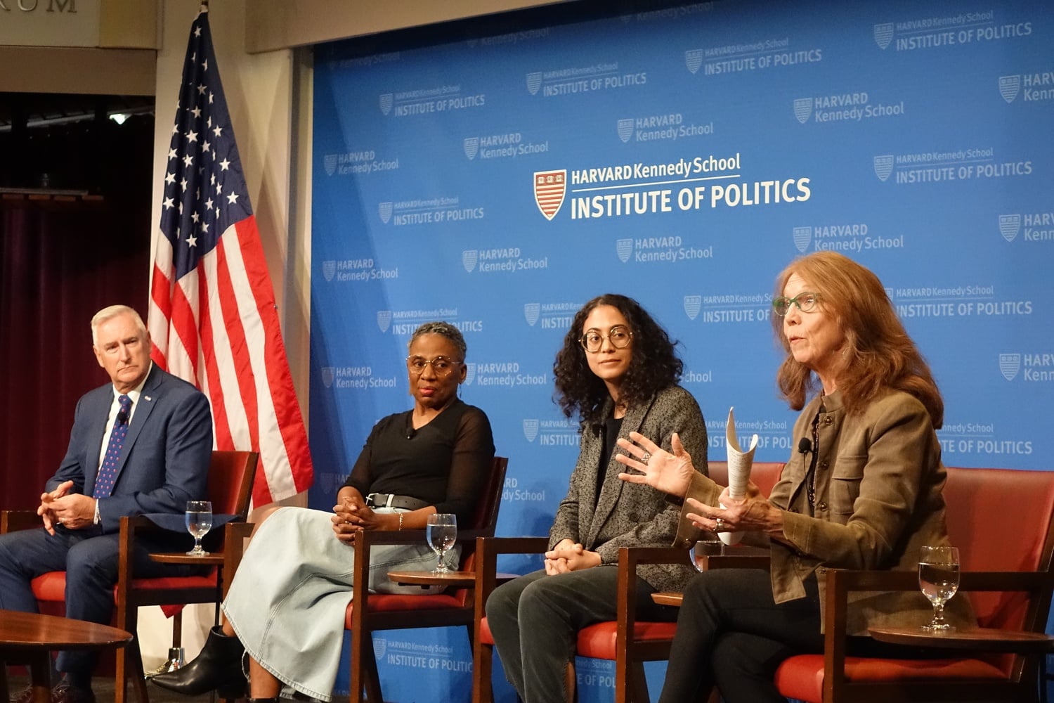 The Harvard Kennedy School Institute of Politics hosted a conversation about the mental health crisis in the United States Military Wednesday evening. The panel discussed the mental health challenges that service members face.