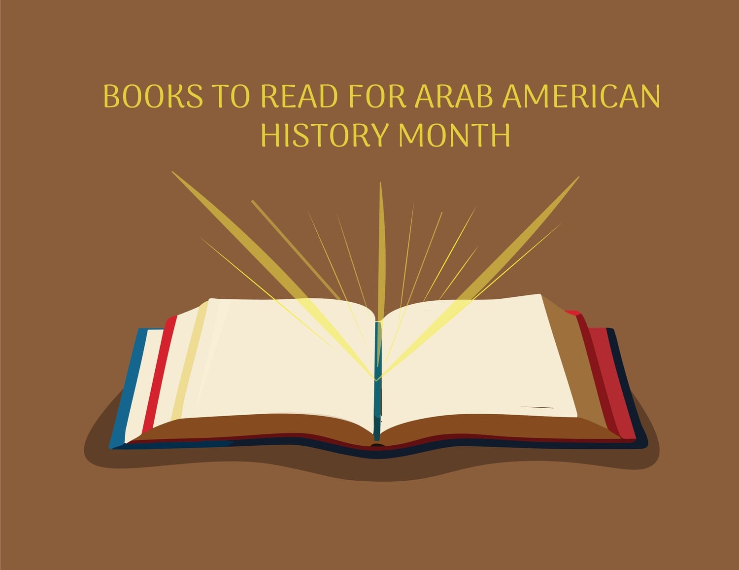 Books for Arab-American History Month.