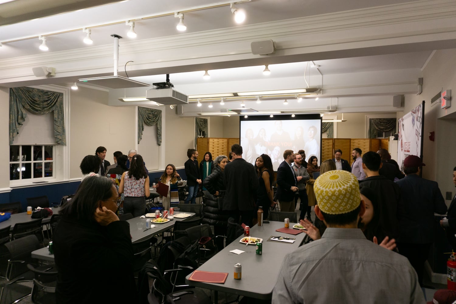The Harvard Graduate Council meets in April 2024. The body held elections for four executive board positions on Tuesday.