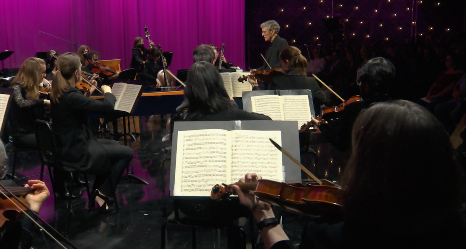 Music Director Martin Pearlman and Boston Baroque.