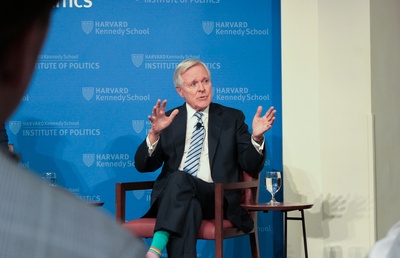 Cover image for Former Secretary of the Navy Talks National Security at IOP Forum