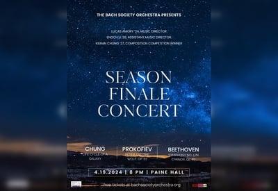 Cover image for From the Galaxy to the Forest: Bach Society Orchestra’s 2024 Season Finale