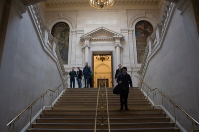 Cover image for Inside Widener Library