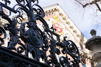 Cover image for First Harvard Prize Book in Kosovo Established by Harvard Alumni