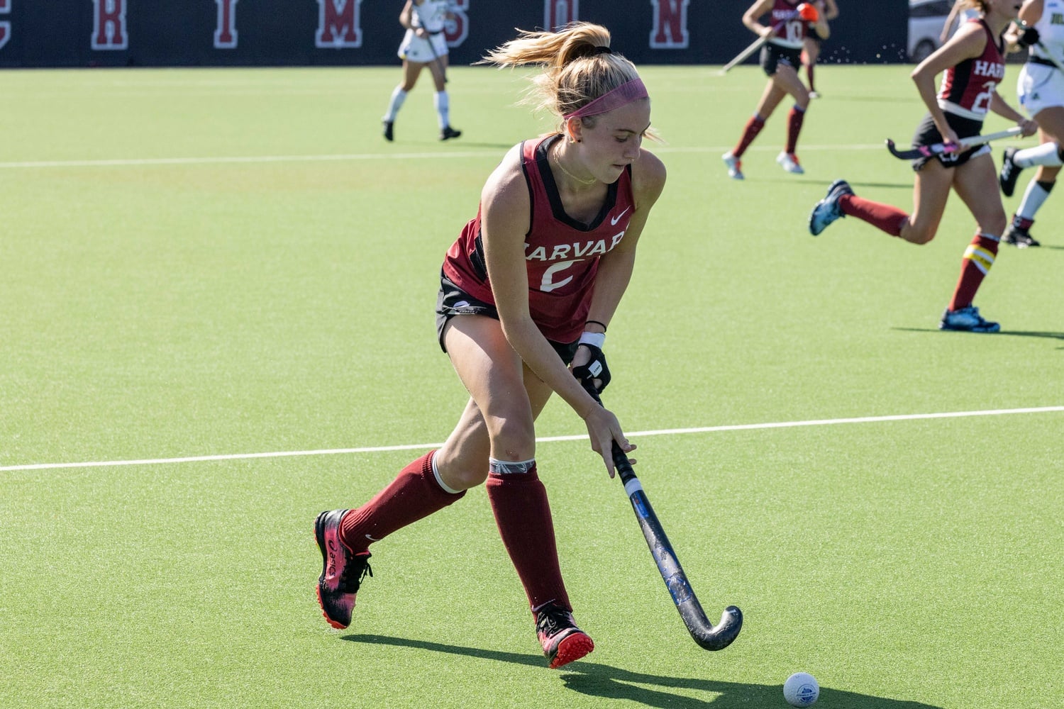 The Harvard women's field hockey team's leap from No.64 to a 2021 NCAA semifinalist caliber team can be credited to the strategic team-building of Head Coach Tjerk van Herwaarden.