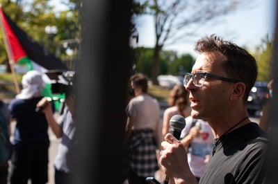 Cover image for Columbia Professor Shai Davidai Says Harvard Failed to Protect Jewish Students at Monday Counterprotest