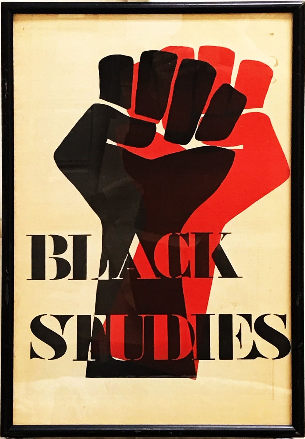 A poster as part of the campaign for Afro-American Studies at Harvard.