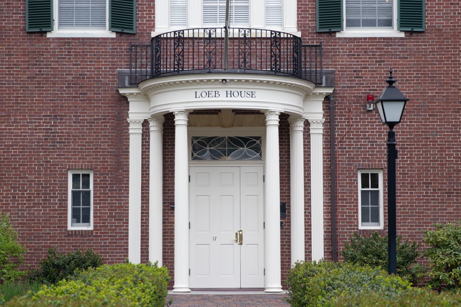 Harvard's governing boards meet in Loeb House. The University announced Thursday that Sylvia M. Burwell '87 was elected to lead the Board of Overseers.