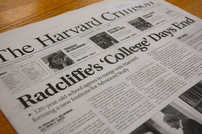 Cover image for ‘An Important Counter Space’: How Radcliffe Officially Joined Forces with Harvard