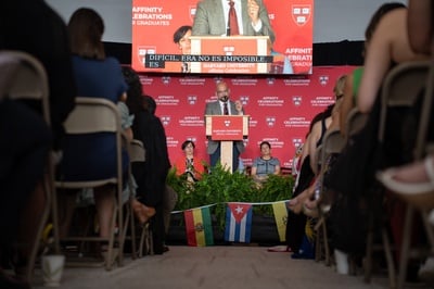 Cover image for ‘Connection You Can Cling To’: Harvard Celebrates Latinx Graduates at Affinity Event