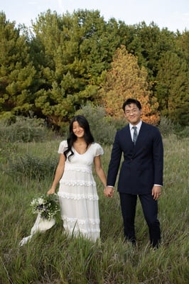 Cover image for Joanna H. Wang (Bai) ’24 and Thomas S. Wang