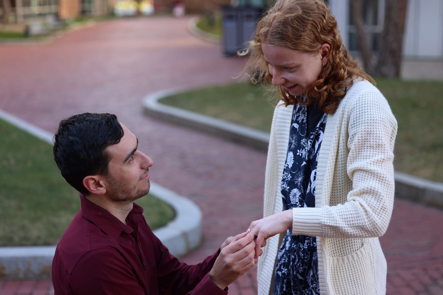 Sofiya O. Lysenko ’24 and Felix D. Perez Diener ’23 are engaged to be married in June 2024.