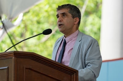 Cover image for ‘Unconventional’ Harvard 2024 Class Day Speakers Promote Optimism, Kindness