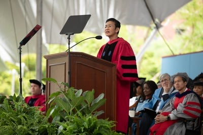 Cover image for ‘Welcome to the Battlefield’: Maria Ressa Talks Tech, Fascism in Harvard Commencement Address