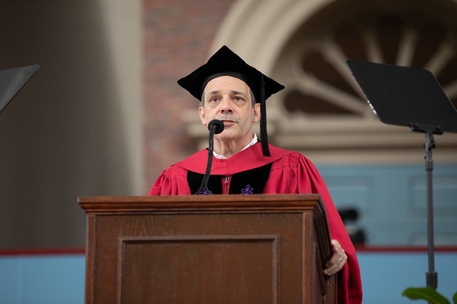 Interim Provost John F. Manning '82 oversaw the working group on institutional voice.