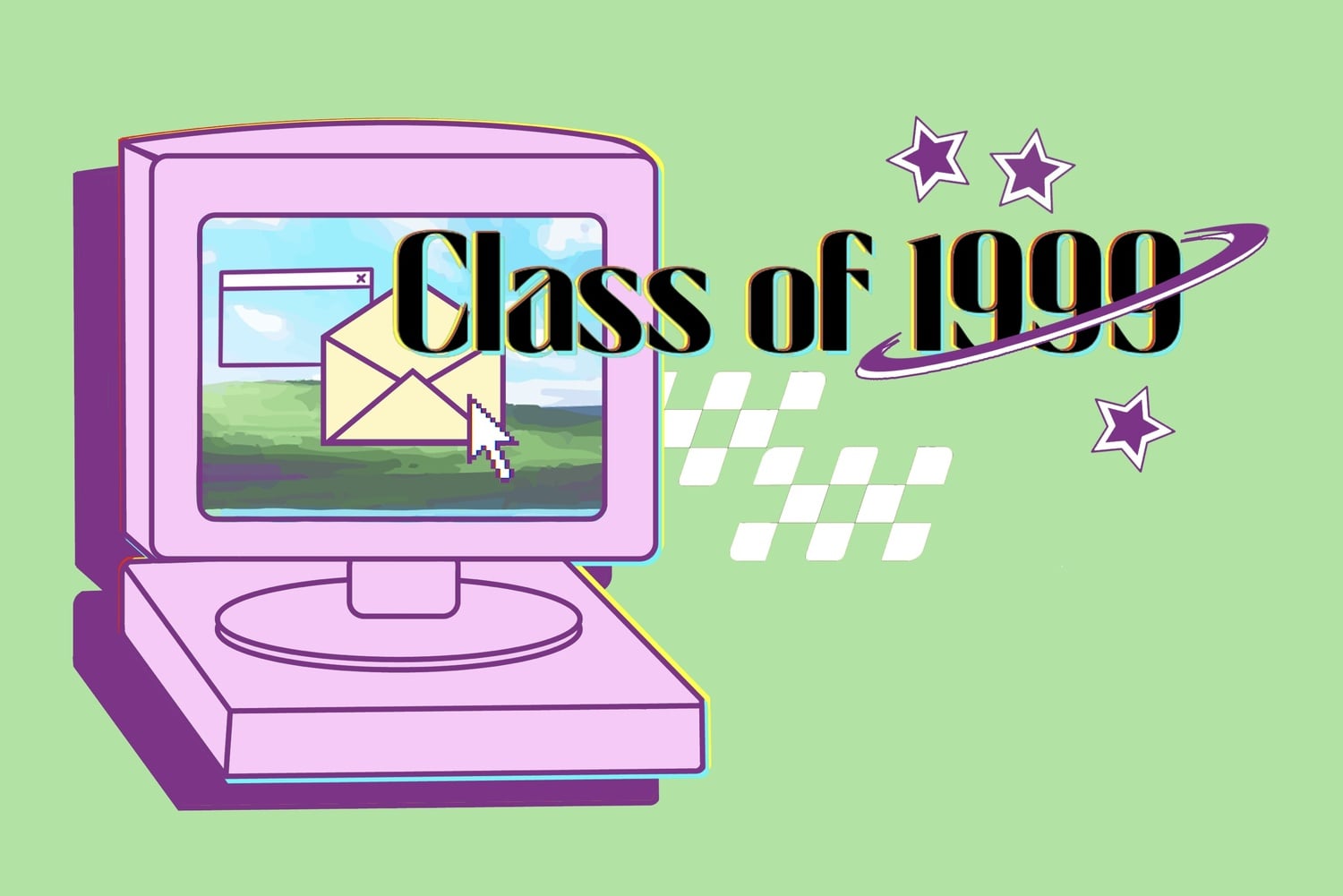 The Class of 1999 graduated amid heightened concerns about global computer errors stemming from the calendar shift to the new millennium.