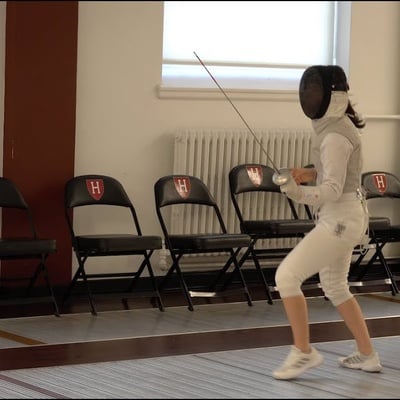 Cover image for Fencing with Harvard Olympian Jessica Guo