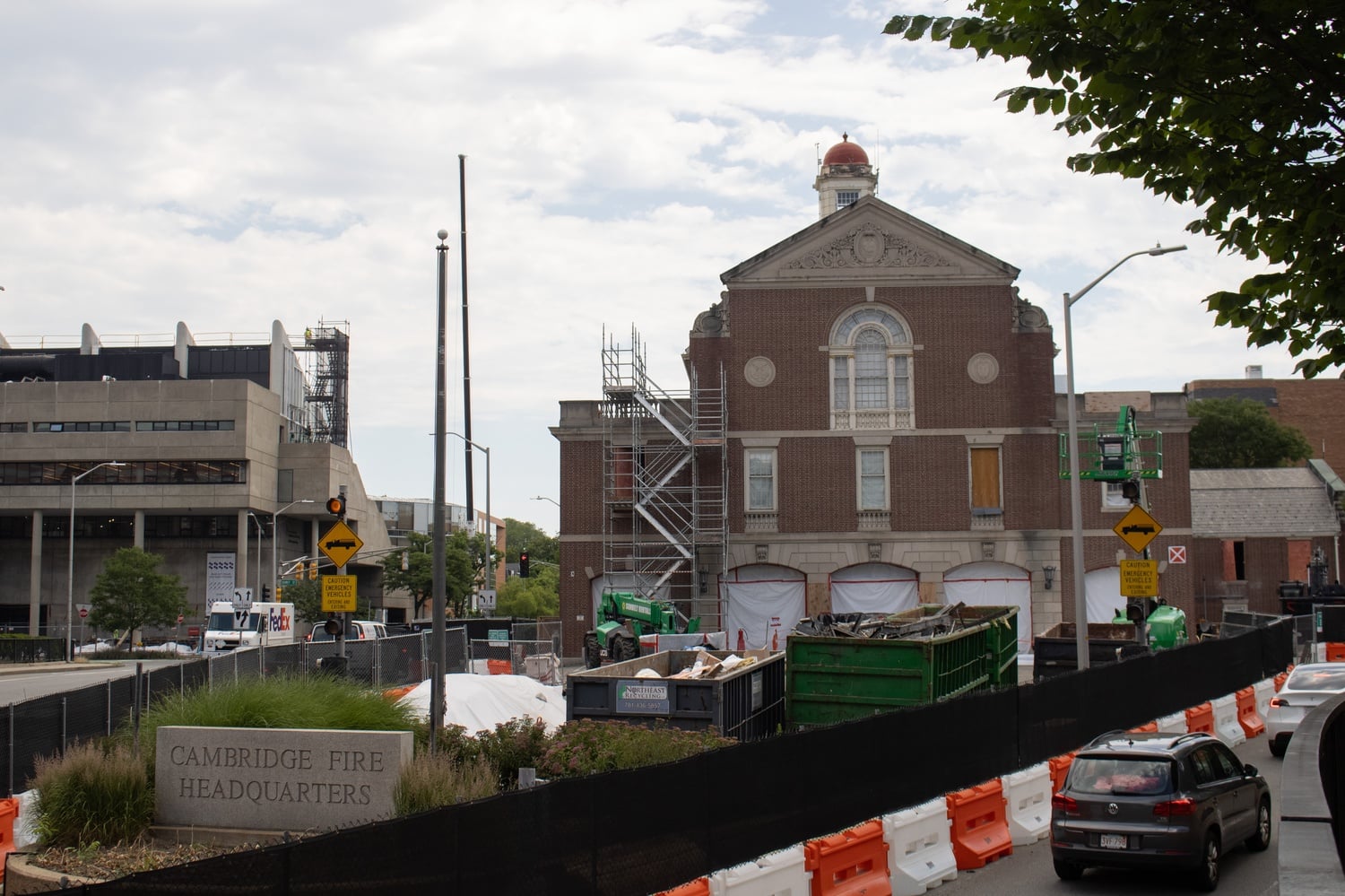The Cambridge Fire Department will build a new training facility on Cambridge Street.