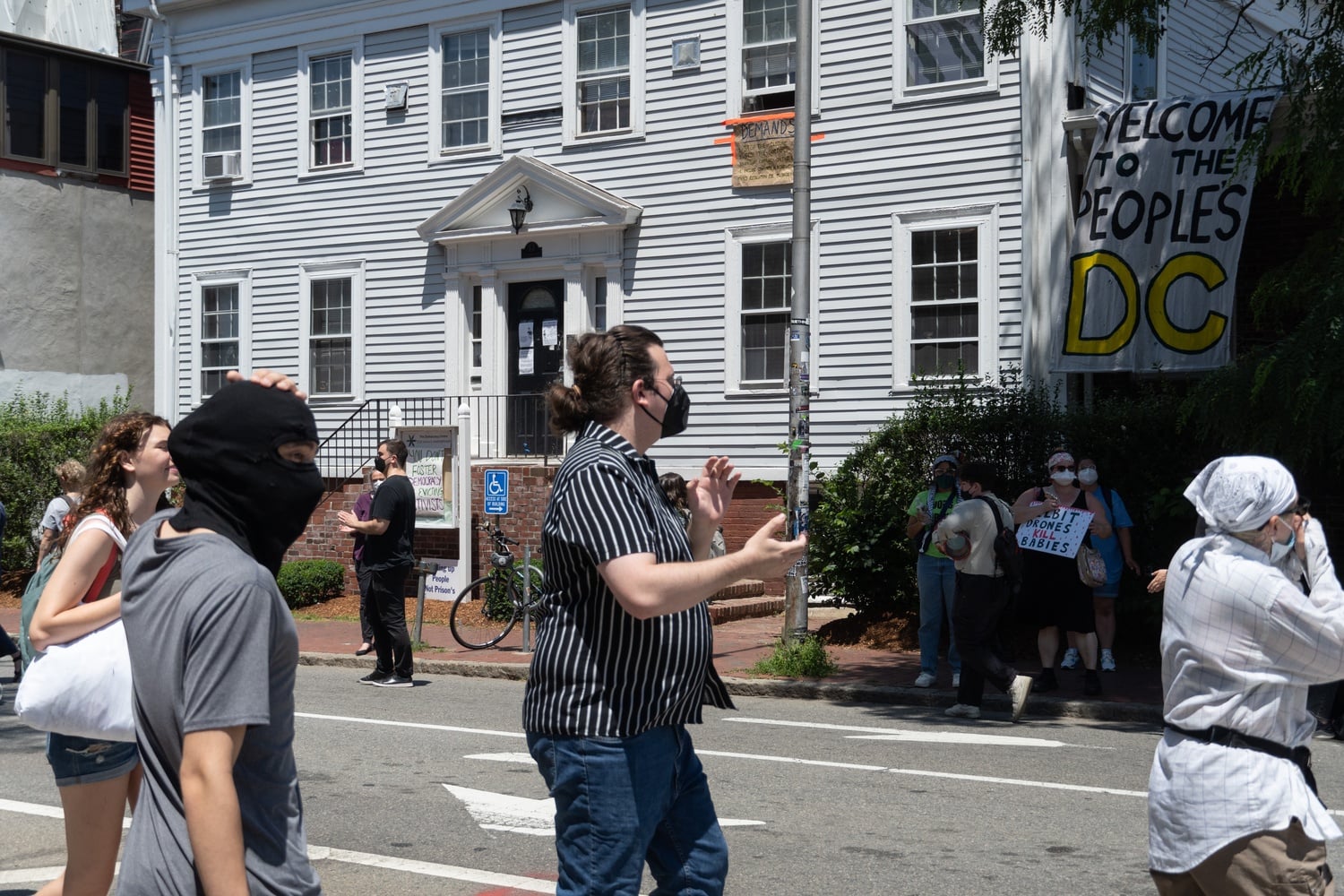 No protesters were removed from the premises or arrested, and the occupation remained ongoing as of Thursday morning.