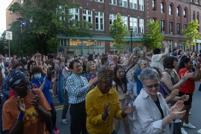 Cover image for Crowd at Cambridge City Dance Party