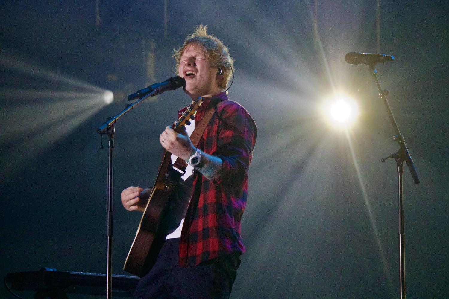 Ed Sheeran Performed at Boston Calling on Friday, May 24.