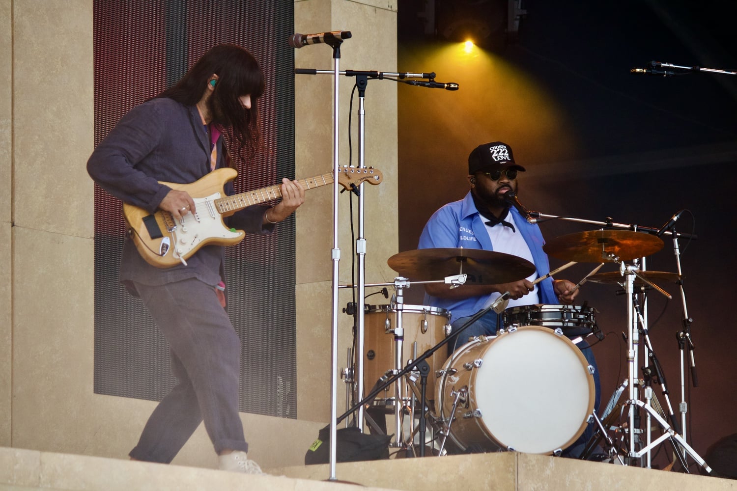 The multilingual psychedelic funk band, Khruangbin, stood out among the rest of Saturday's performances at Boston Calling.
