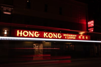 Cover image for Hong Kong at Night