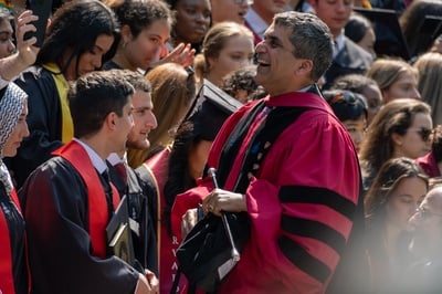 Cover image for Harvard College Dean Khurana’s Departure Polarizes Students