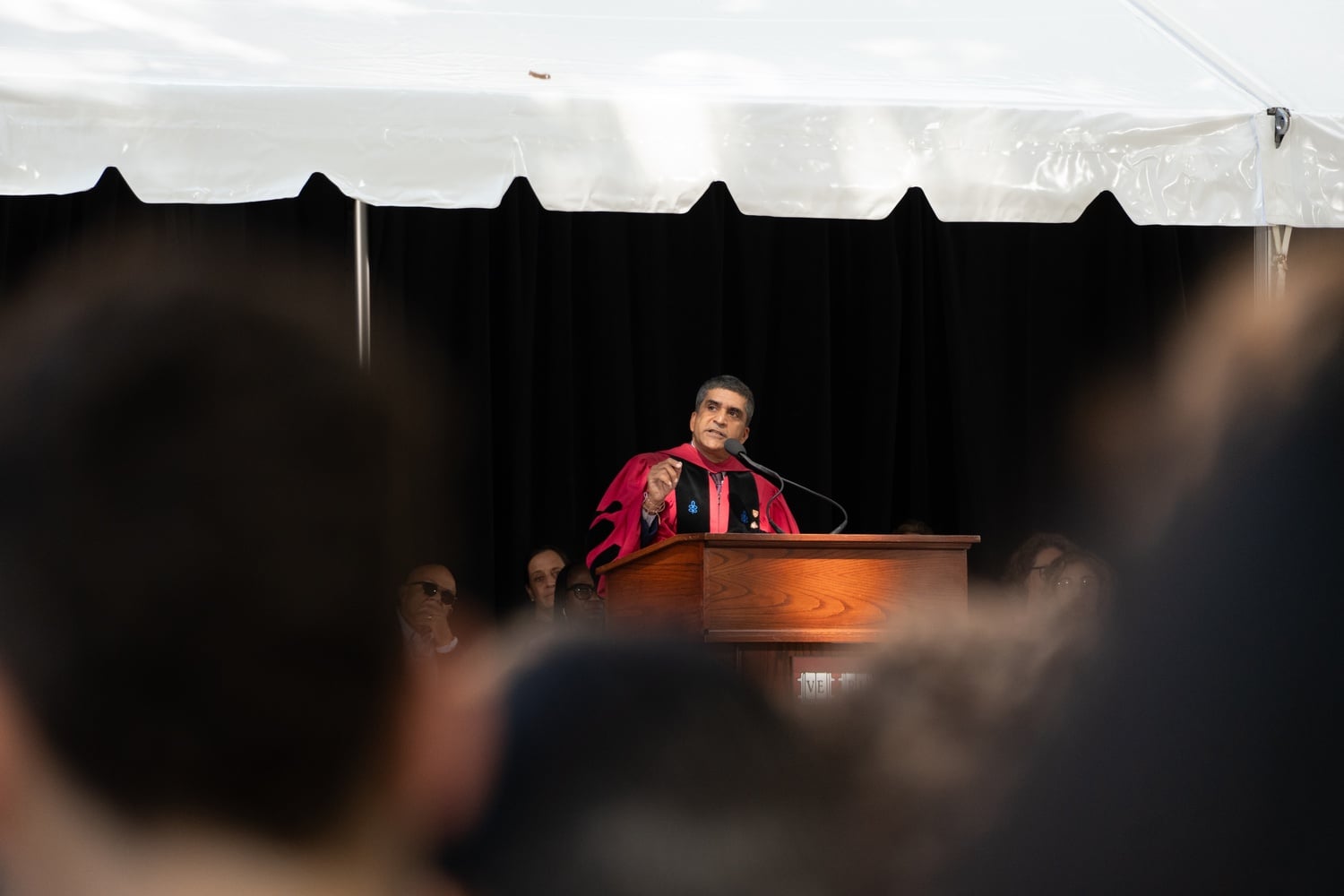 Harvard College Dean Rakesh Khurana has championed the intellectual vitality initiative.