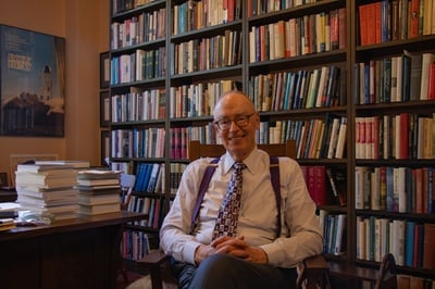 Cover image for Fifteen Questions: Bruce H. Mann on Legal History, Studying Debt, and Owning Golden Retrievers