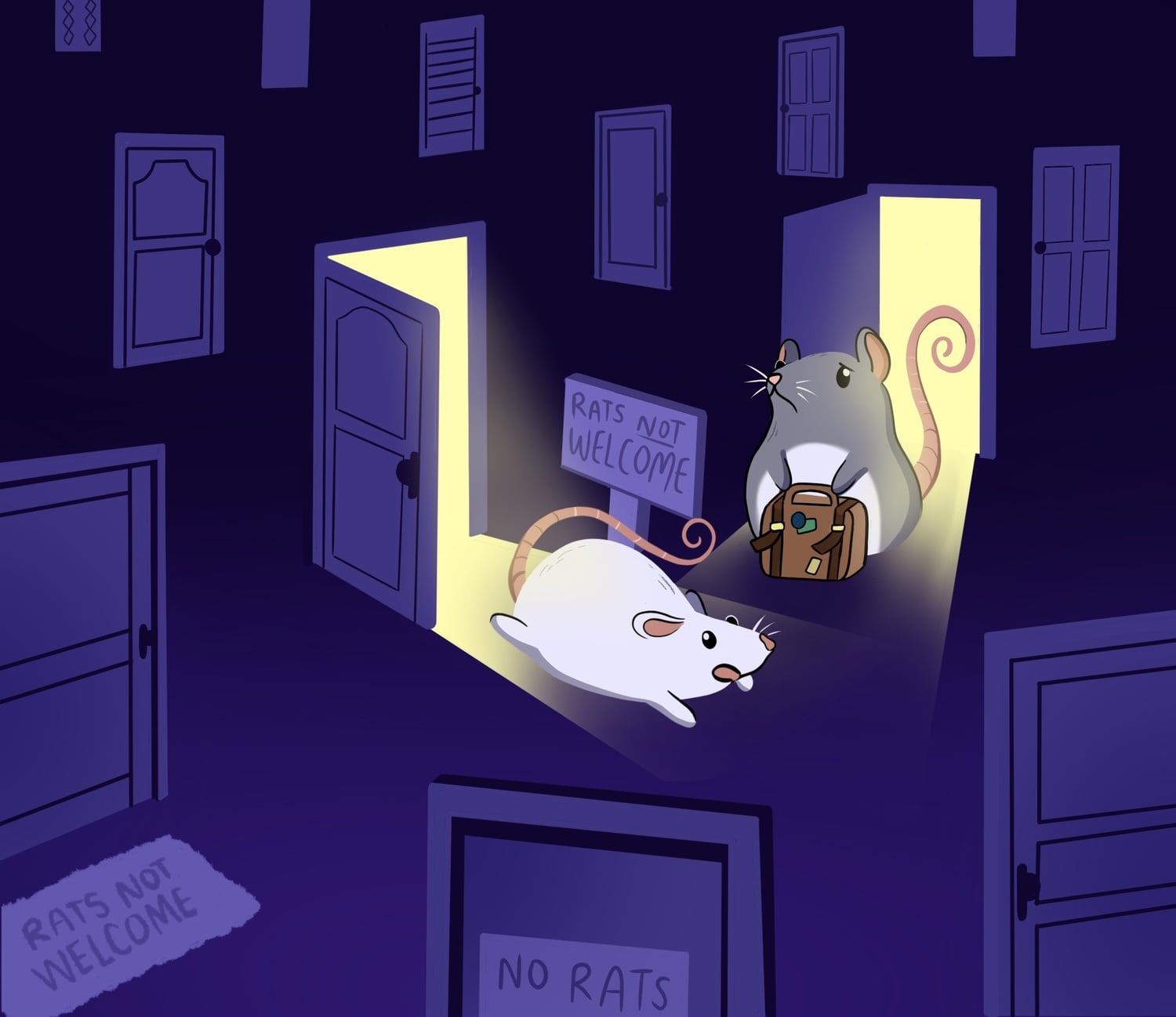 Harvard Yard Operations implemented a series of pest management strategies in freshman dorms over the summer, but students continued to report mice and cockroaches.
