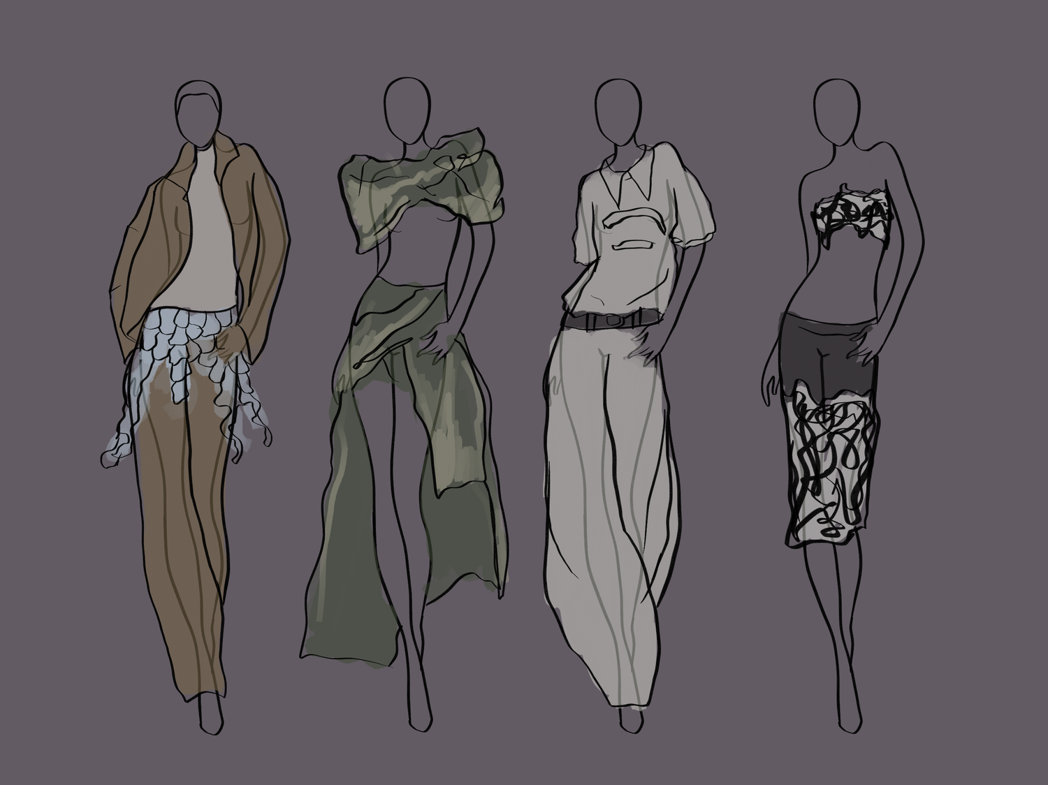 Sure, all these clothes are ready to be worn, but who wears them and where are other questions entirely.