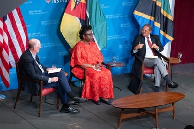 Cover image for Former Tanzanian President and Mozambican Prime Minister Talk African Governance at IOP