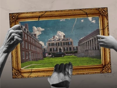 Cover image for Infighting and Pressure From Above: Inside Harvard’s Legacy of Slavery Initiative