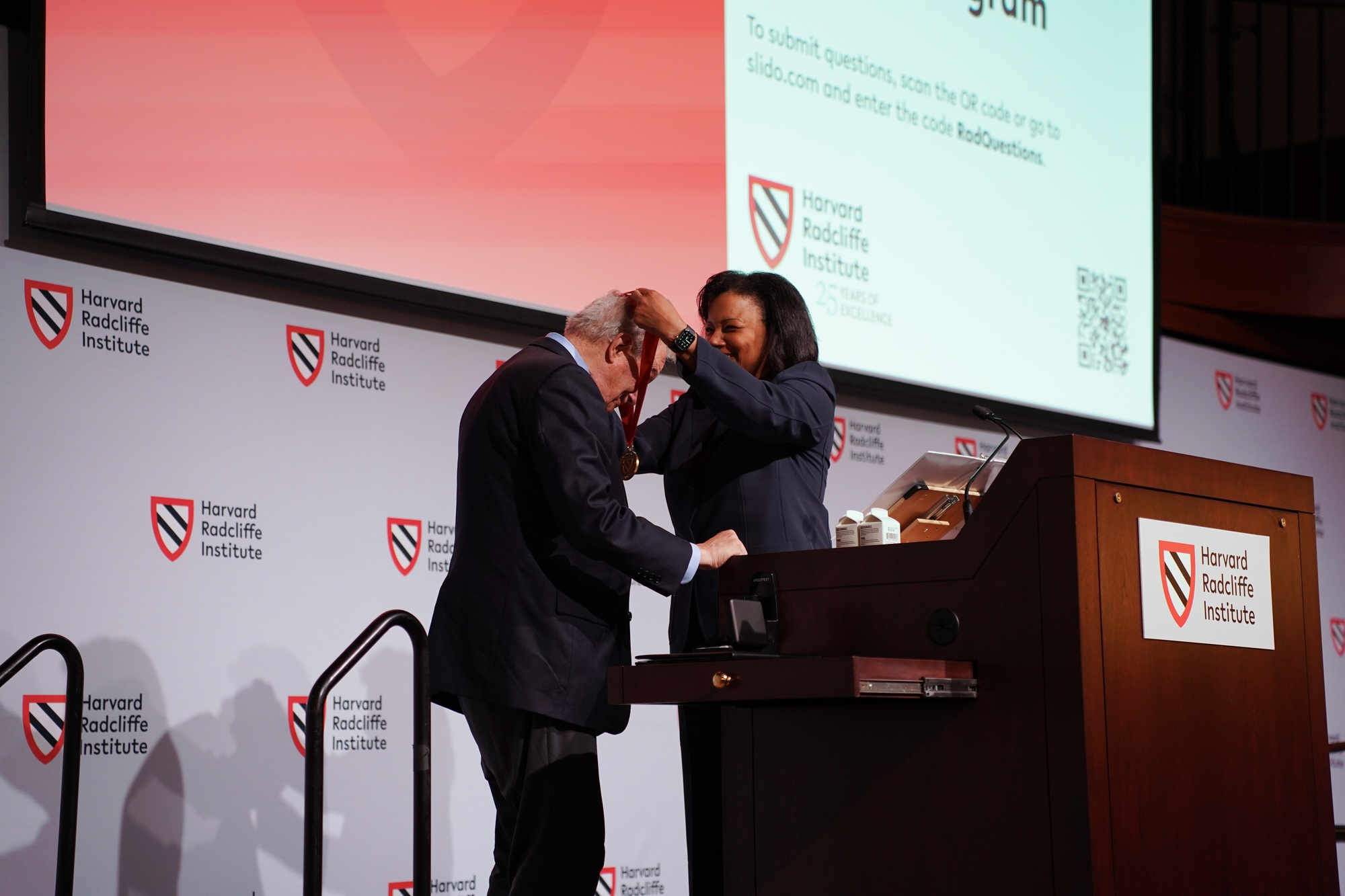 Former Harvard President Neil Rudenstine Awarded Special Radcliffe ...