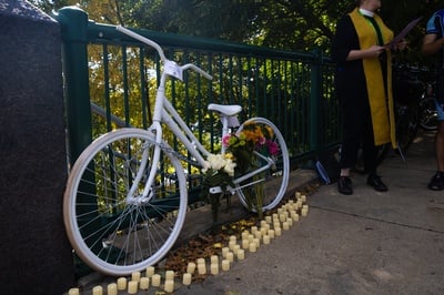 Cover image for My Father Died Biking in Cambridge. We Can Build a Safer City By Voting on Nov. 4.