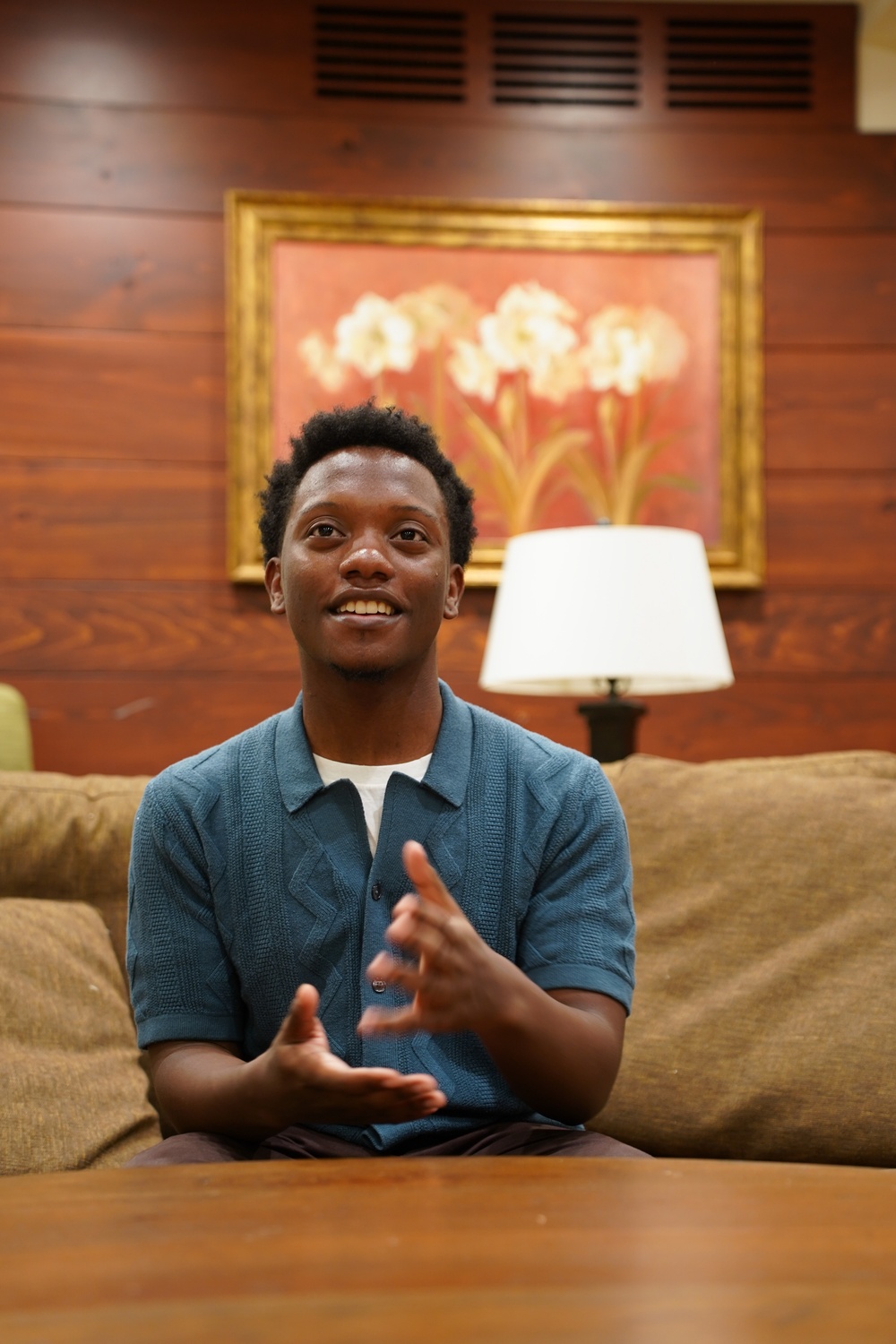 Thompson says he is unafraid of making a critical video about aspects of the College.