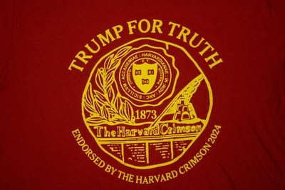 Cover image for Lampoon Crimson Trump T-Shirt