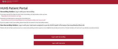 Cover image for HUHS Patient Portal