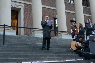 Cover image for Harvard Hillel October 7th Vigil