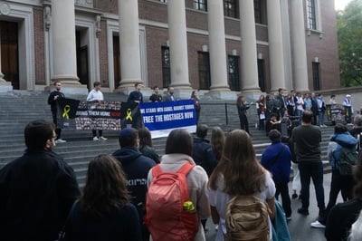 Cover image for Harvard Hillel Oct 7 Vigil