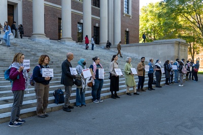 Cover image for Faculty Stand-in at Widener