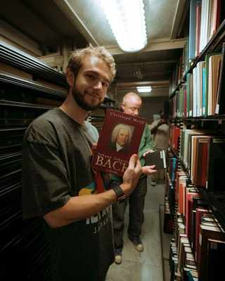 Cover image for Zedd in Widener Library