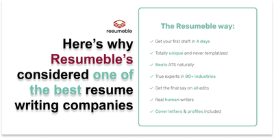 Cover image for Boosting Your Early Career Success with Resumeble: A Tailored Approach to Professional Resume Writing