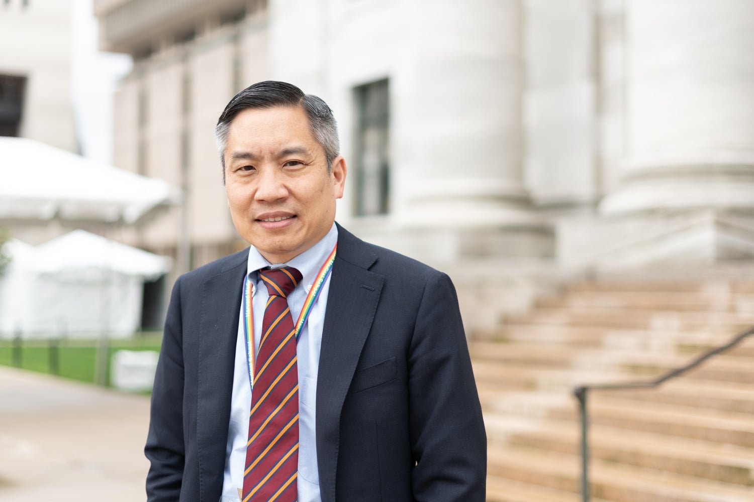 Bernard S. Chang '93 serves as the Harvard Medical School's dean for medical education. Chang has championed the integration of artificial intelligence within the HMS curriculum.